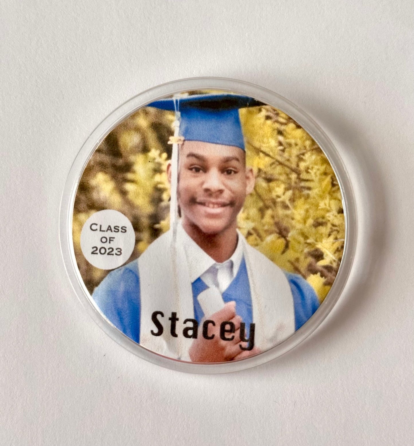 Class of 2023 Graduation Buttons, Graduation Custom Photo Button Pins, Graduation Favors, Class of 2023 Graduation 2 inch Pin back Buttons - Set of 5 - So So Diva Designs & Personalized Gifts